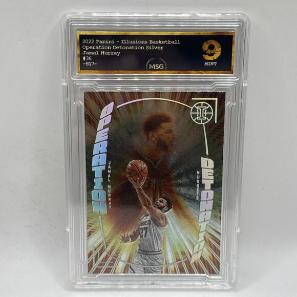 2021-22 Panini Illusions Operation Detonation #36 Jamal Murray Denver Nuggets - Picture 1 of 2